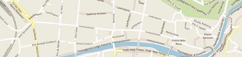 Mappa della impresa cafe' pasticceria konig a MERANO