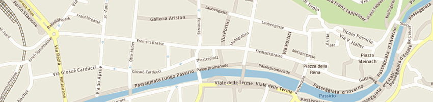 Mappa della impresa mode cristina a MERANO