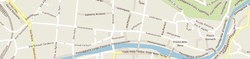 Mappa della impresa benetton a MERANO