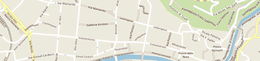 Mappa della impresa boutique tiffany a MERANO
