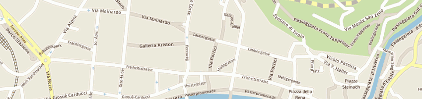 Mappa della impresa zuber karl e co sas a MERANO