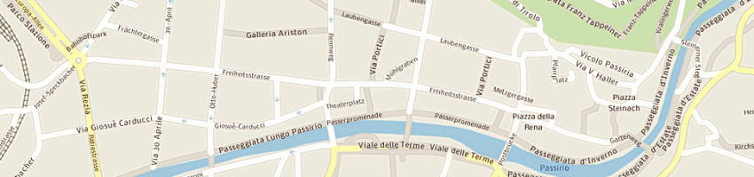 Mappa della impresa agora' sas di parravano marco e co a MERANO
