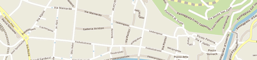 Mappa della impresa unterberger ausserer wolfgang a MERANO