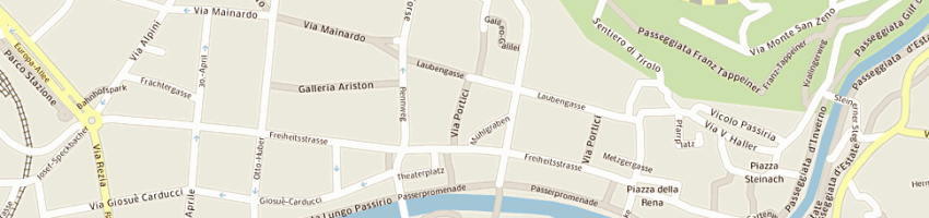 Mappa della impresa hauser waltraud a MERANO