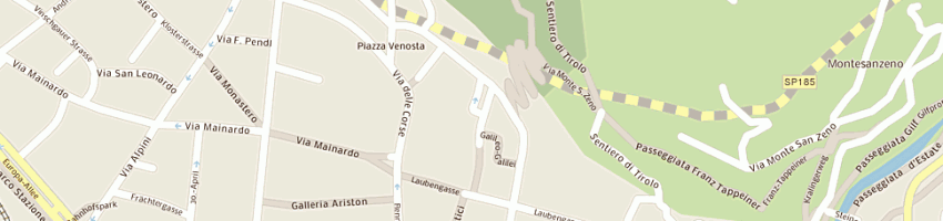 Mappa della impresa erhart g a MERANO