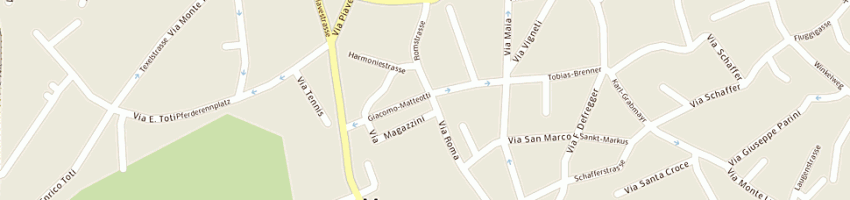 Mappa della impresa farmacia maia bassa a MERANO