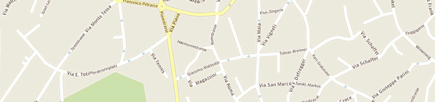 Mappa della impresa m brugnara srl a MERANO