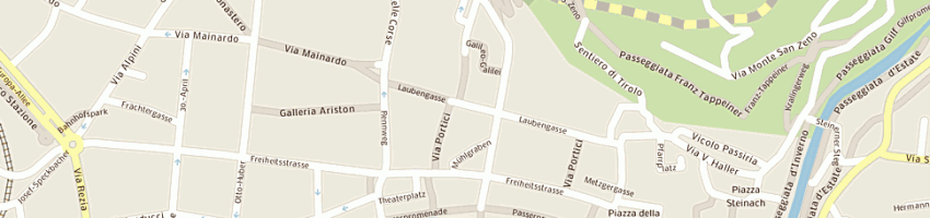 Mappa della impresa despar a MERANO
