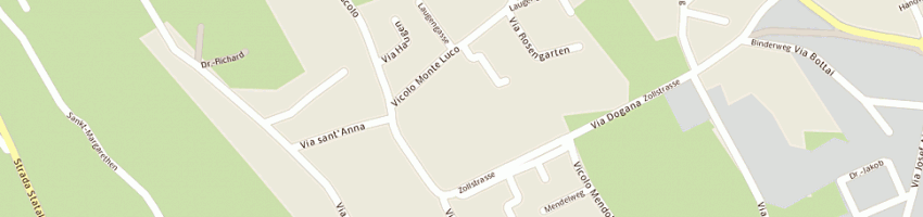 Mappa della impresa boutique charisma di gogele margarete a LANA