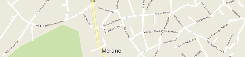 Mappa della impresa vianello a MERANO