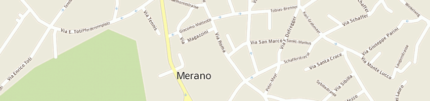 Mappa della impresa scuole scuola media l negrelli a MERANO