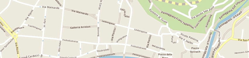 Mappa della impresa elektro pfoestl daniel a MERANO