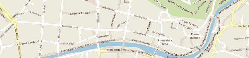 Mappa della impresa banca popolare dell'alto adige a MERANO