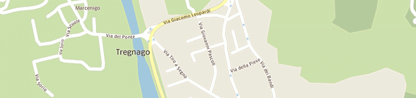 Mappa della impresa lessinia costruzioni srl a TREGNAGO
