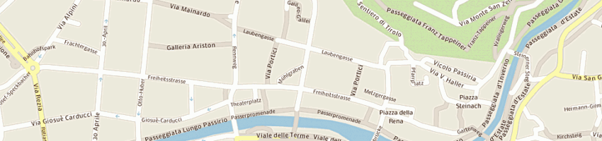 Mappa della impresa zebra di fonto' claudio e c sas a MERANO