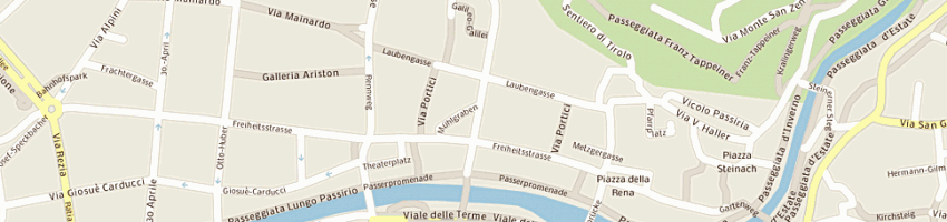 Mappa della impresa boutique caramel a MERANO