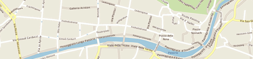 Mappa della impresa zenatti a MERANO