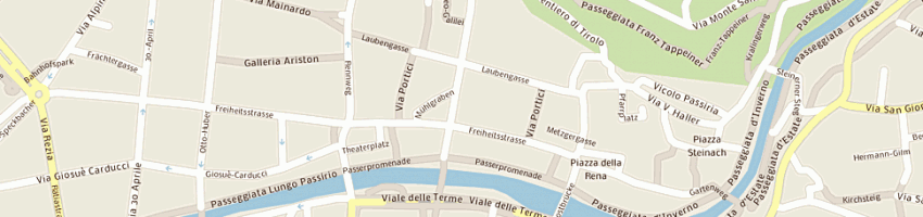 Mappa della impresa thurin vinatzer zeller a MERANO