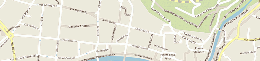 Mappa della impresa confederazione italiana sindacati lavoratori a MERANO