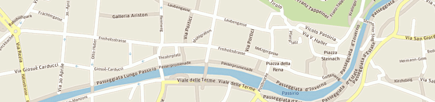 Mappa della impresa auron (snc) a MERANO