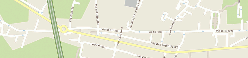 Mappa della impresa pelletterie sandro sdf di jin zhaohu e c a FIRENZE