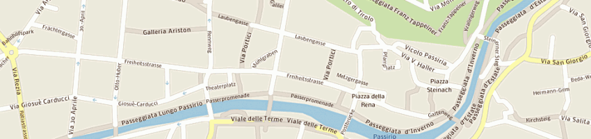 Mappa della impresa plaickner srl a MERANO