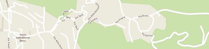 Mappa della impresa sani roberto a TRENTO