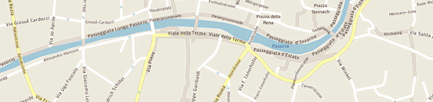 Mappa della impresa printech a MERANO