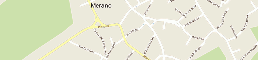 Mappa della impresa falegnameria mahlknecht e teutsch snc a MERANO