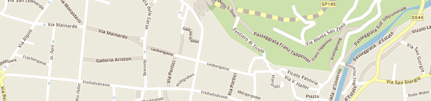 Mappa della impresa fundneider werner a MERANO
