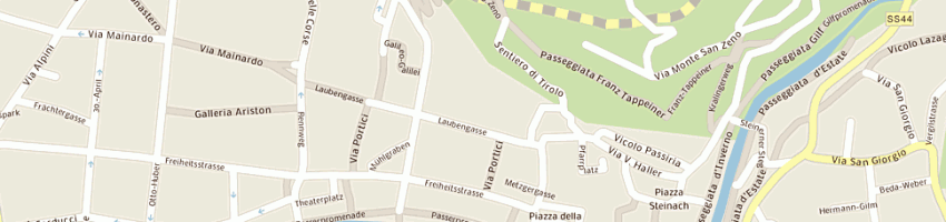 Mappa della impresa rainer sas di rainer norbert e co a MERANO