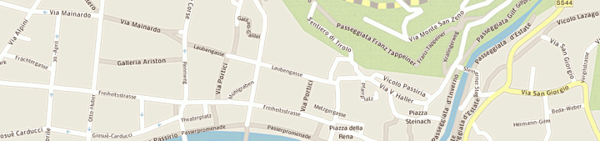 Mappa della impresa horwarter e c sas a MERANO