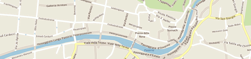 Mappa della impresa ganthaler a MERANO