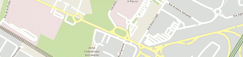 Mappa della impresa ottica bartoletti sas di bartoletti laura e c a CALENZANO