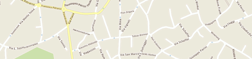 Mappa della impresa flli taufer renato e renzo s df a MERANO