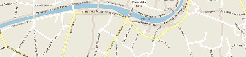 Mappa della impresa caritas sspirito a MERANO