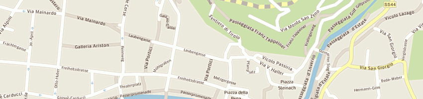 Mappa della impresa caffe' ully a MERANO