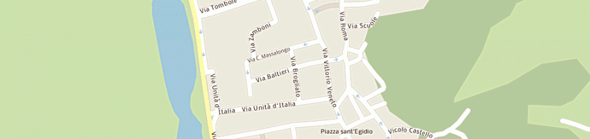 Mappa della impresa battisti alfonso a TREGNAGO