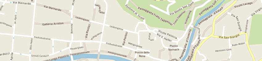 Mappa della impresa venus sas di gerhard tumler e co a MERANO
