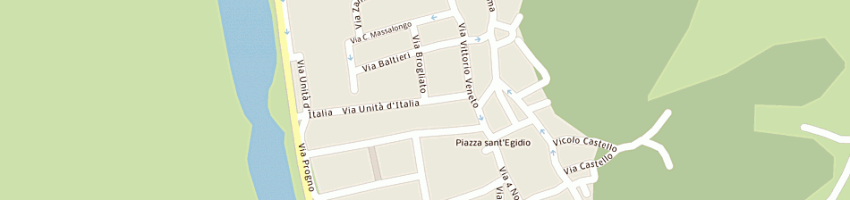 Mappa della impresa unicredit banca spa a TREGNAGO