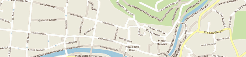 Mappa della impresa pasta shop di cova claudio a MERANO
