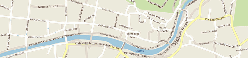 Mappa della impresa studio legale avv gartner ingrid a MERANO