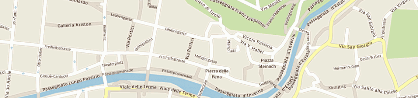 Mappa della impresa infiore srl a MERANO