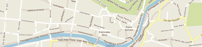 Mappa della impresa leo's boutique a MERANO