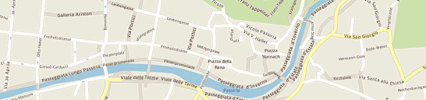 Mappa della impresa salone brillant a MERANO