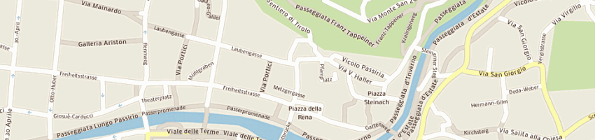 Mappa della impresa maglificio mazzonetto spa a MERANO