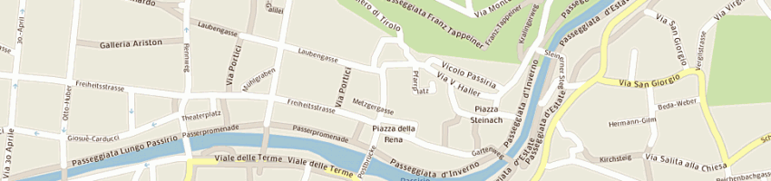 Mappa della impresa zorzi gianfranco a MERANO