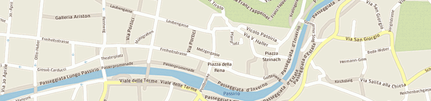 Mappa della impresa gioielleria former karl e co snc a MERANO