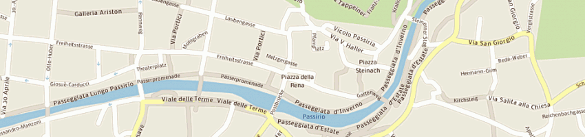 Mappa della impresa mura a MERANO