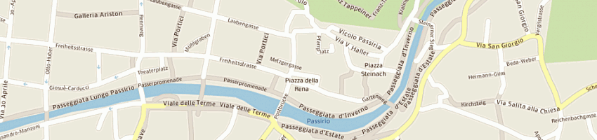 Mappa della impresa bar esplanade di jachemet kurt a MERANO
